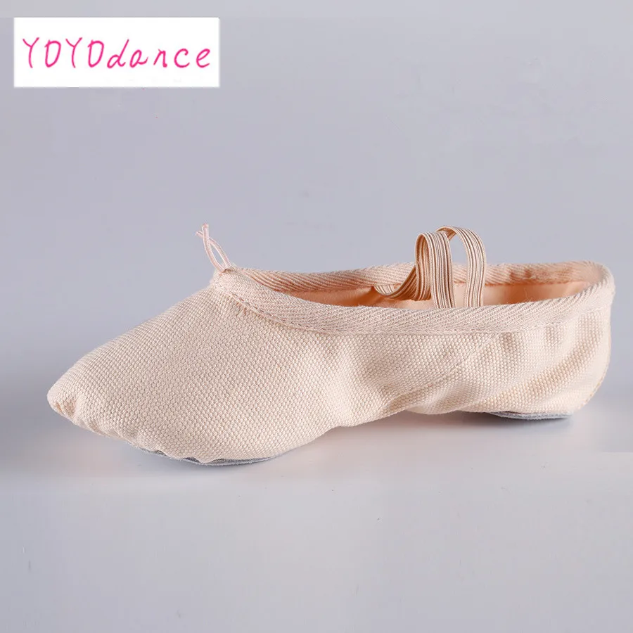 Kids Adult Soft Split Sole Ballet Dance Gymnastics Shoes Slippers Canvas