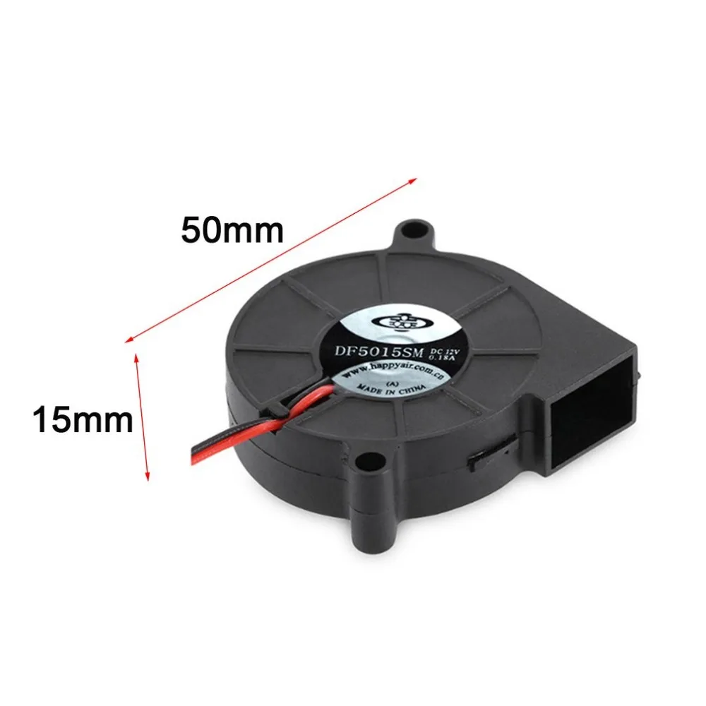Anet A8 A6 5015 воздуходувка 12 В 24 в ультра-тихий масляный подшипник около 7500 об./мин турбо маленький вентилятор для 3d принтера