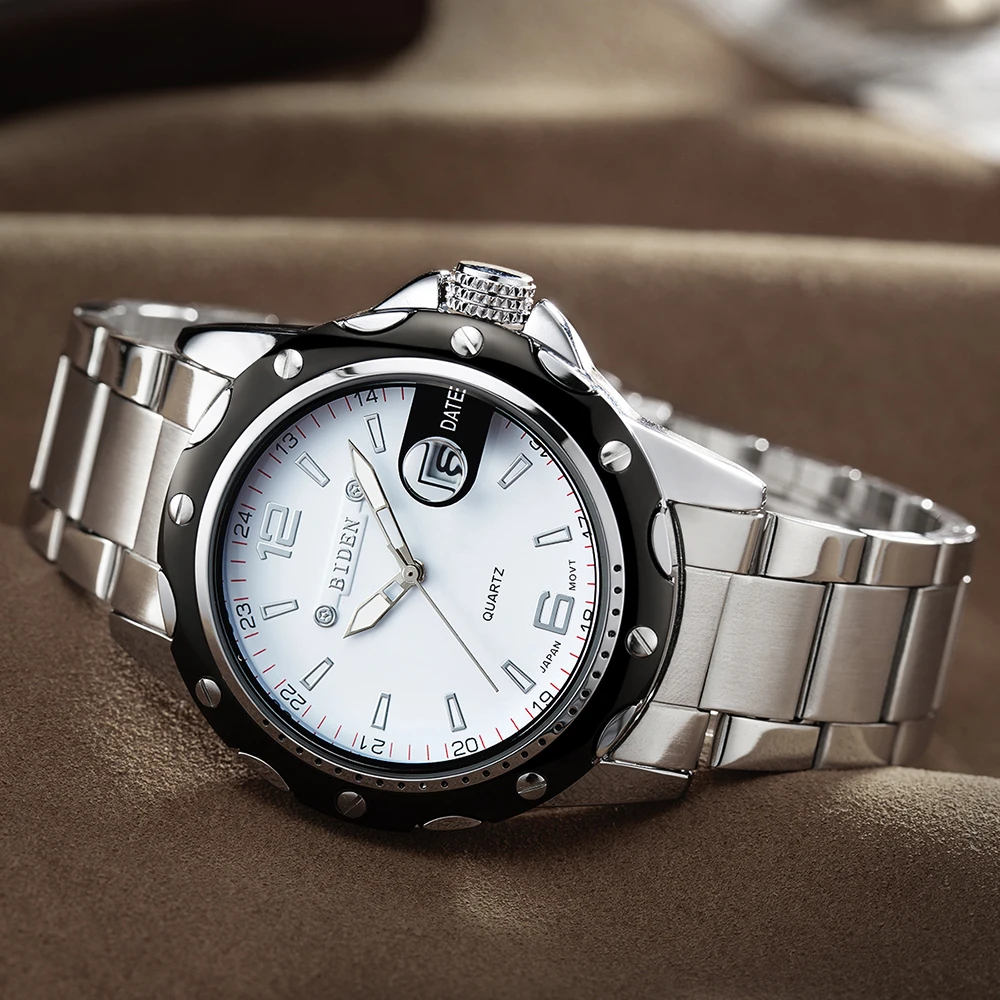 mens high quality solid stainless steel wrist watches (23)