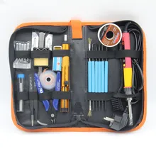 CXG E110W Электрический паяльник цифровой ЖК-дисплей Регулируемый NC термостат Электрический паяльник Цуй припой канифоли Toolkit