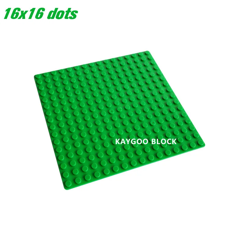 

1pcs Small Blocks Base Plate 16x16 Dots building blocks DIY Baseplate For Bricks toy for children for super hero figures