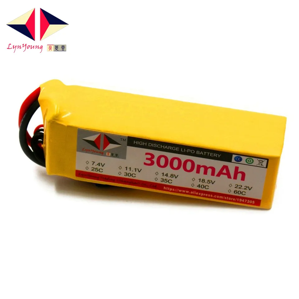 

HX Lipo Battery 5S 18.5V 3000mah 25C 30C 35C 40C 60C For RC Drone Quadcopter Helicopter Airplane Boat Car