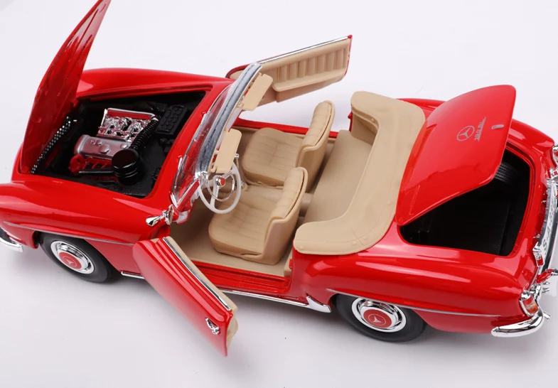 Maisto 1/18 Benz 1955 190SL модель автомобиля имитация литья под давлением украшения игрушки