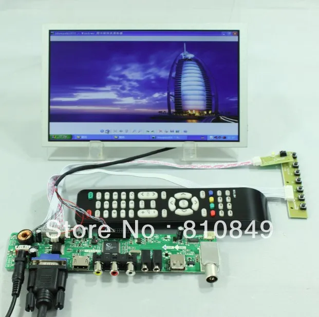 TV/HDMI/VGA/AV/USB/AUDIO LCD controller Board+8.9inch N089L6 1024*600 lcd panel TV/HDMI/VGA/AV/USB/AUDIO LCD controller Board+8.9inch N089L6 1024*600 lcd panel