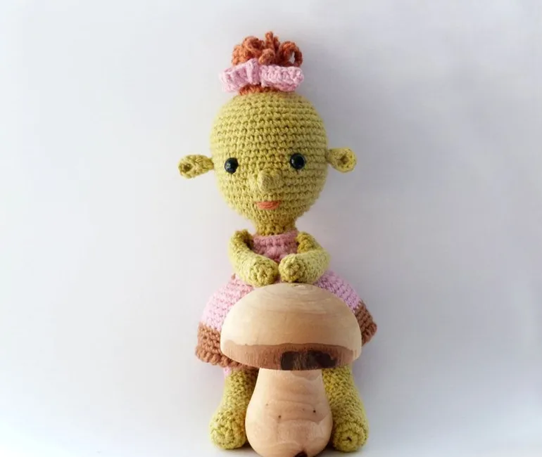Вязаные игрушки амигуруми ручной работы погремушки кукольный номер WS0115