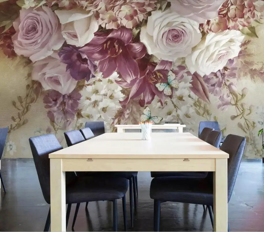 Custom flowers 3d Mural Wallpaper For Bedroom wallpaper 3d on the wall 3d Background wall wallpaper for walls 3 d Custom flowers 3d Mural Wallpaper For Bedroom wallpaper 3d on the wall 3d Background wall wallpaper for walls 3 d