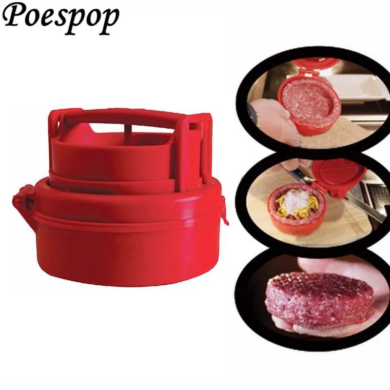 

Hamburger Presses Maker Stuffed Mold Press Cutlets Grill Kitchen Tools Shelves Manual Hamburger Forms Press Burger Gadgets