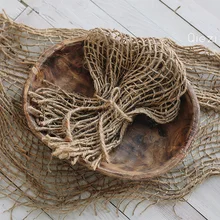 Льняное плетение ребенка для фотосессии одеяла, новорожденный реквизит для фотосессии корзина Stuffer Baby Studio фото фон младенческой фотографии реквизит