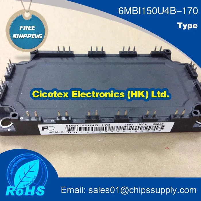 

6MBI150U4B-170 Module IGBT 6MBI150U4B170