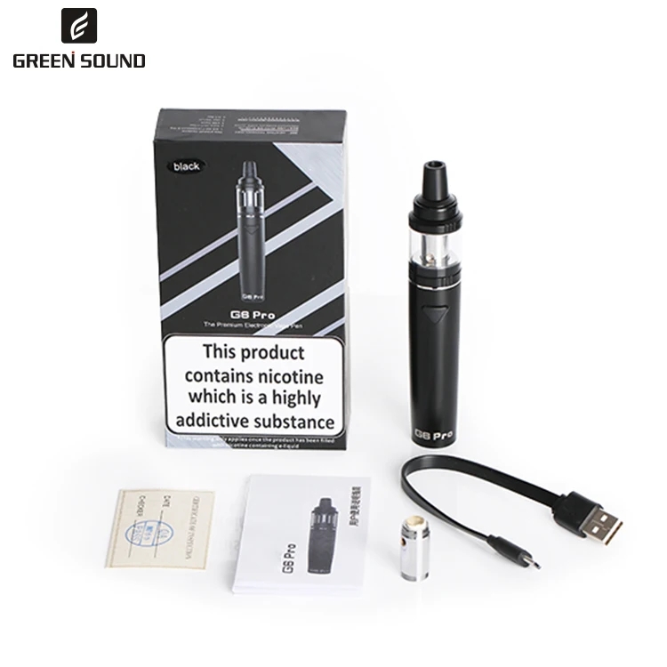 G6 PRO электронная сигарета vape pen kit 2200 мАч встроенный аккумулятор 2 5 мл емкость