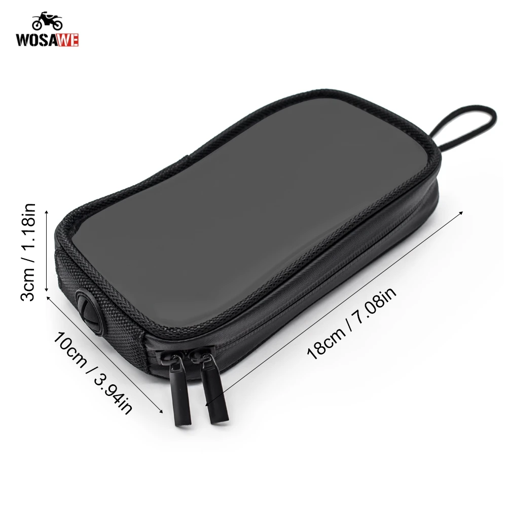 WOSAWE мотоциклетный масляный бак, сумка для мотокросса, магнитная седельная сумка для Iphone X, XSMAX, samsung Galaxy Note 8/9, gps, водонепроницаемая сумка