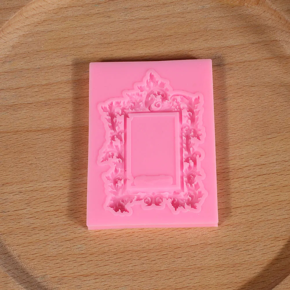 

Cakes Silicone Molds Sugar Paste Mould Frame Collection Border Decoration