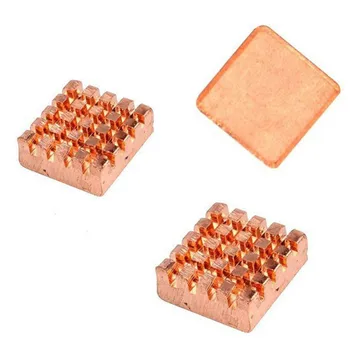

Suitable For 3 Raspberry Pi B Pure Copper Heat Sink (2 Pieces Of Aluminum Parts For Heat Sink + 1 For Raspberry Pi 3B+/3B/2B