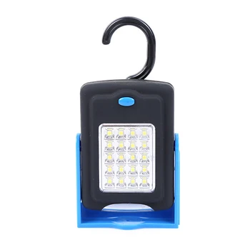 

Flashlight LED Torch Lantern Work Light Portable LED Light 23 LED 2 Modes Camping Bicycle Lamp with Built-in Magnet Hook