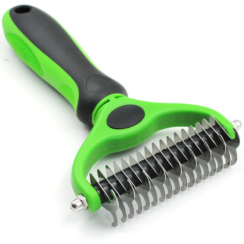 Pet Rake Dog Brush Comb Grooming Tools Pet Open Knot Brush Comb