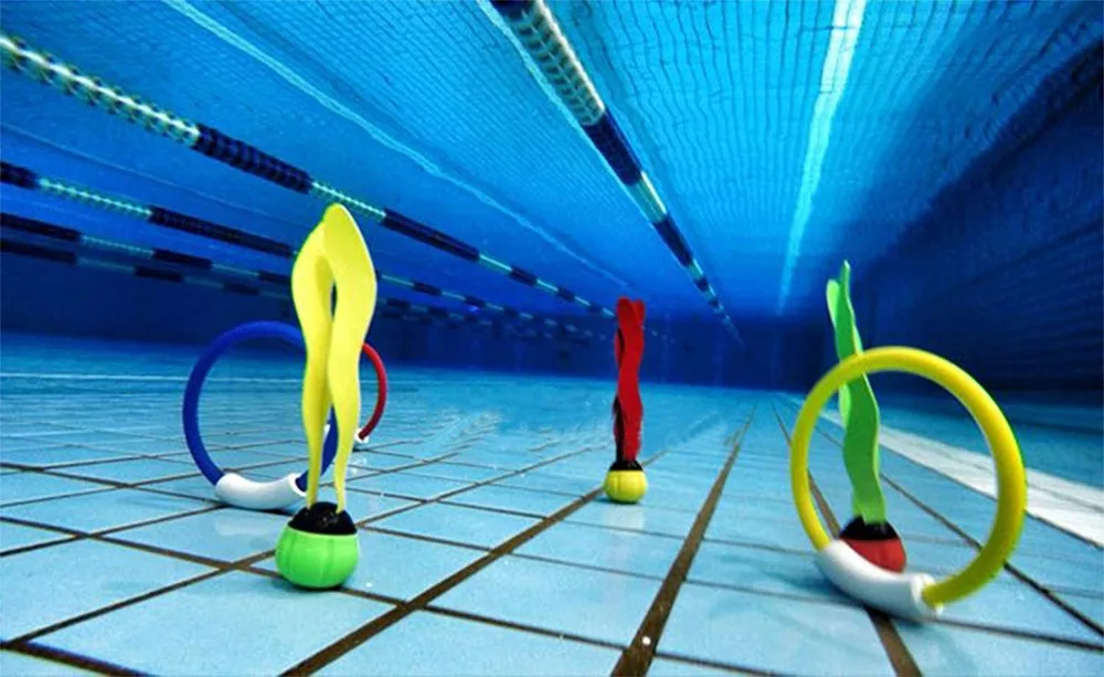 Новая игрушка для подводного плавания/захвата водорослей, бассейн подводные шары для игры, водные шары для дайвинга(3 Мяча), игрушки для бассейна
