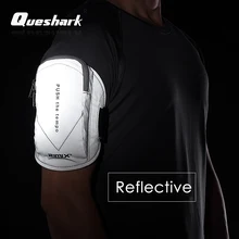 Светоотражающая водонепроницаемая Спортивная нарукавная сумка для тренажерного зала, фитнеса, бега, нарукавная сумка, держатель для мобильного телефона, Спортивная нарукавная сумка