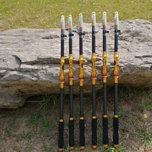 New Fishing Rod 2.1M 2.4M 2.7M 3.0M 3.6M Spinning Carbon Telescopic Rock Fishing Rod Carp Feeder Rod Spinning Rod Lure Pole new sea rod long shot thrown pole 2 4 2 7 3 0 3 6m carbon hard spinning lure rod superhard telescopic fishing rod