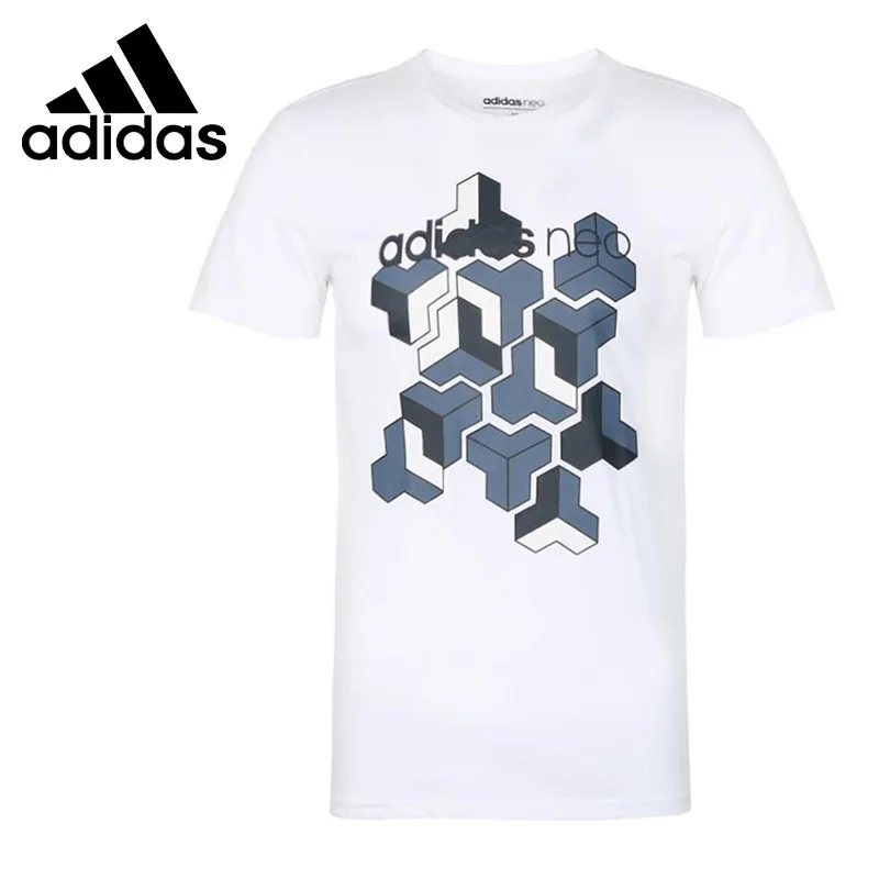 Nueva llegada Original 2018 adidas neo marca M CS BRND T Camisetas De Hombre Ropa Deportiva de monopatinaje| - AliExpress