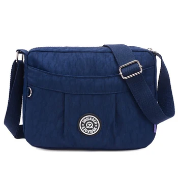 

Waterproof Women Nylon Bag Women Mini Messenger Bag For Woman Handbag Candy Color Shoulder Bag Travel Ladies Crossbody Bag W691
