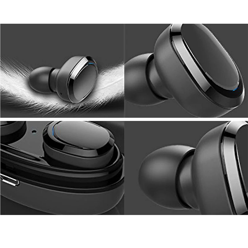 T-Gtexnik Sports Earphones Wireless Bluetooth Headset IPX5 Waterproof Earphone with Mic for Iphone8 /Xiaomi Android Phones