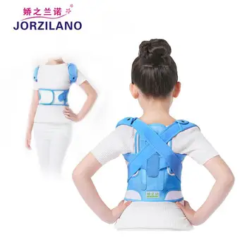 

JORZILANO Adjustable Back Corset Posture Corrector Belt Shoulder Support Waist Brace Back Posture Correction for Adults & Kids