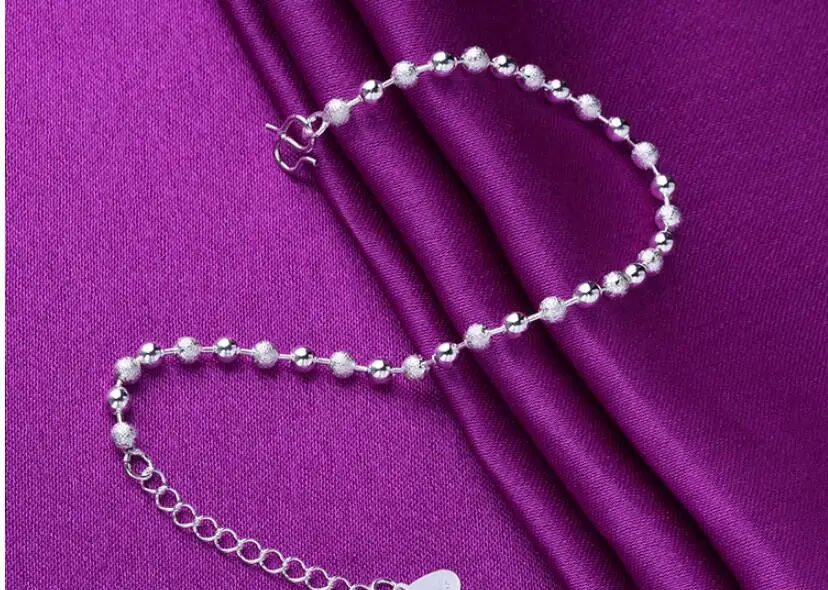 925 пробы Серебряная Звезда Сердце Шарм браслеты и браслет для женщин Свадебное Украшение Бижутерия Подарки A185