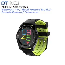 № 1 G8 Смарт-часы-телефон с MTK2502 Bluetooth 4,0 SIM карты Smartwatch вызова сообщение напоминание о частоте пульса монитор для IOS и Android