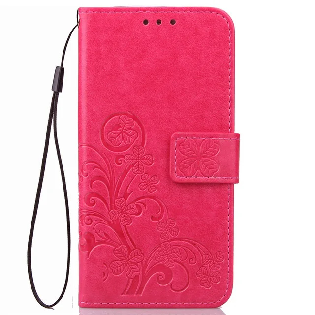 Huawei Honor 6A Чехол кошелек чехол для телефона из искусственной кожи для huawei Honor 6A DLI-AL10 DLI-TL20 DLI-TL20R защитный чехол-накладка с откидной крышкой - Цвет: Rose