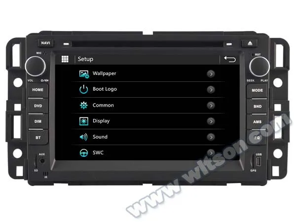 WITSON заводская цена! Автомобильный dvd плеер для Chevy Silverado Tahoe Suburban подчеркивающая
