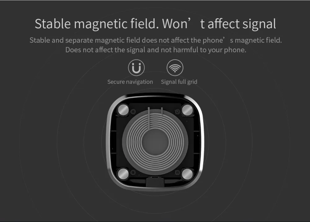 NILLKIN QI Беспроводное зарядное устройство Pad автомобильное зарядное устройство для samsung Galaxy Note 8 S8 S9+ беспроводной зарядный держатель телефона для iPhone X 8 Plus