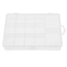 Прочный 19x13,4x3,8 см 14 Отсек Рыболовные Снасти Коробка для рыболовных крючков поворотное кольцо приманки и аксессуары