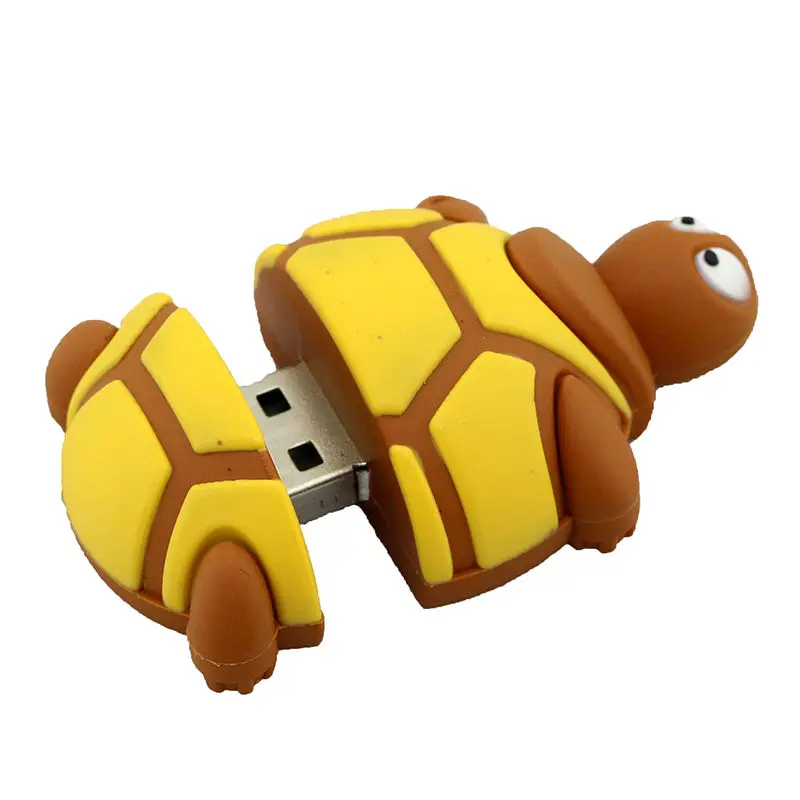 USB флеш-накопитель, черепаха, 4 ГБ, 8 ГБ, 16 ГБ, 32 ГБ, 64 ГБ, 128 ГБ, Мультяшные животные, черепаха, USB флеш-накопитель, карта памяти, диск, подарки