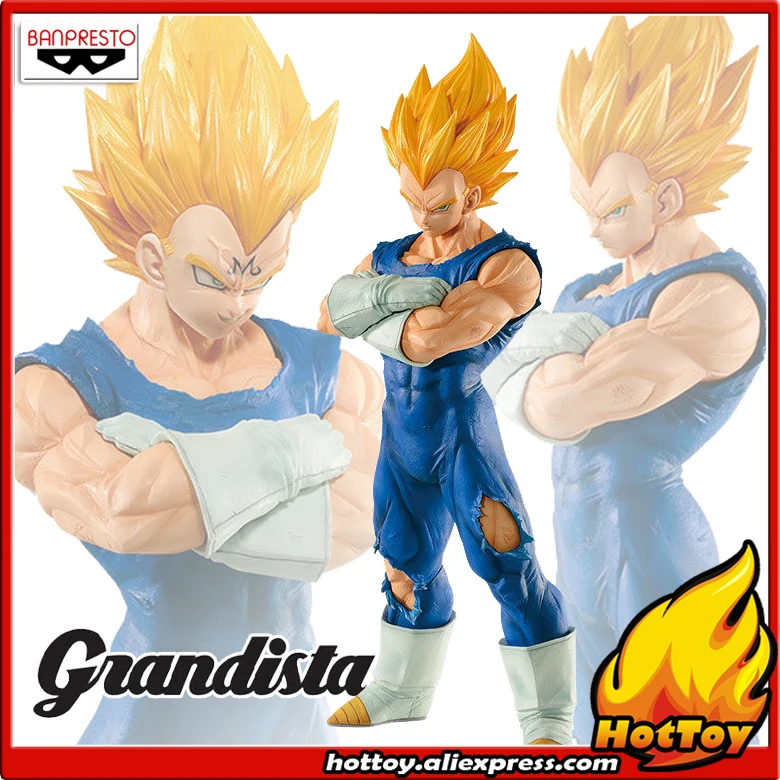 Résolution Banpresto originale des soldats Grandista Vol.2 figurine de Collection-Super Saiyan Majin végéta de \