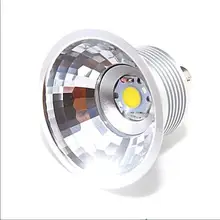 7 W AR70 УДАРА СВЕТОДИОДНЫЙ Spotlight B15 базы затемнения AC110-240V/DC12V дома/коммерческого освещения BA15D AR70 лампы светодиодный прожекторы