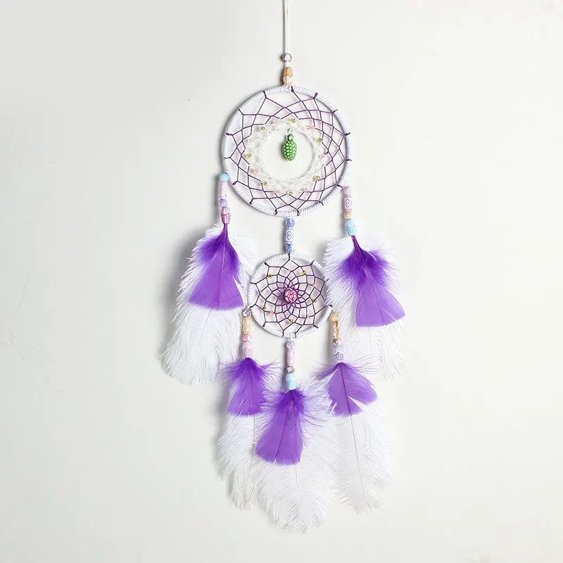 

Indian Style Dream Catcher Wall Hanging Car Hanging Decoration Craft Ornament Babies' Bedroom Mascot Ornament Dream Catcher