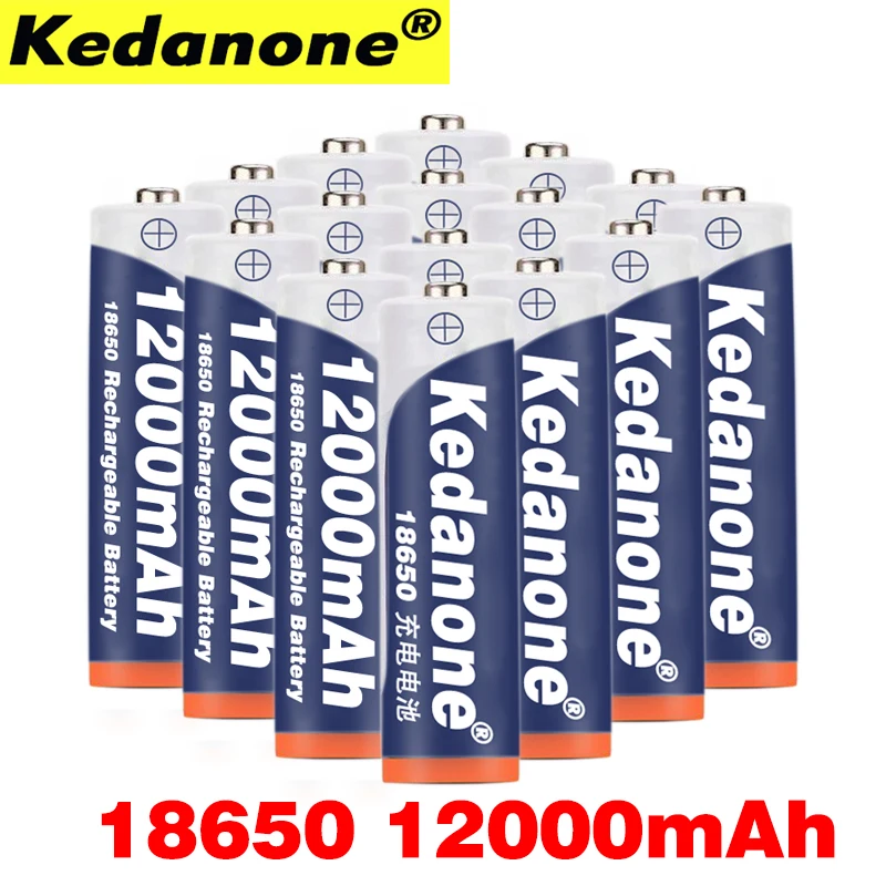 2 ~ 20 шт 100% новая Оригинальная 18650 Батарея 3 7 v 12000 mah литиевая аккумуляторная