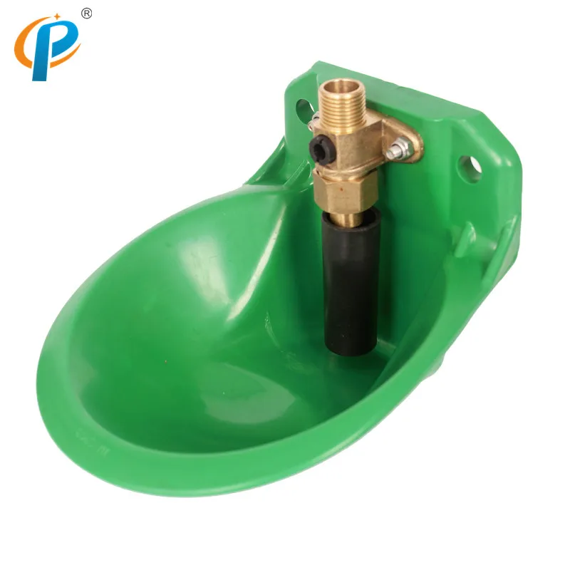 

Chuangpu Durable 0.90L Automatic Plastic Sheep/Goat Drinking Water Bowl with Copper Valve