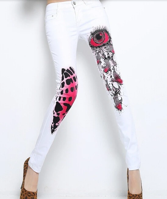 desigual white jeans
