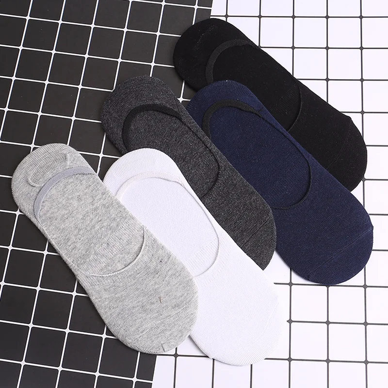 

1pair summer men's socks fashion men's cotton sports socks invisible deodorant sweat-absorbent cool short socks