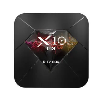 

Cheapest R-TV Box X10 Plus Allwinner H6 Quad Core 64-bit Android 9.0 TV Box 4gb Ram 32gb/64g Rom