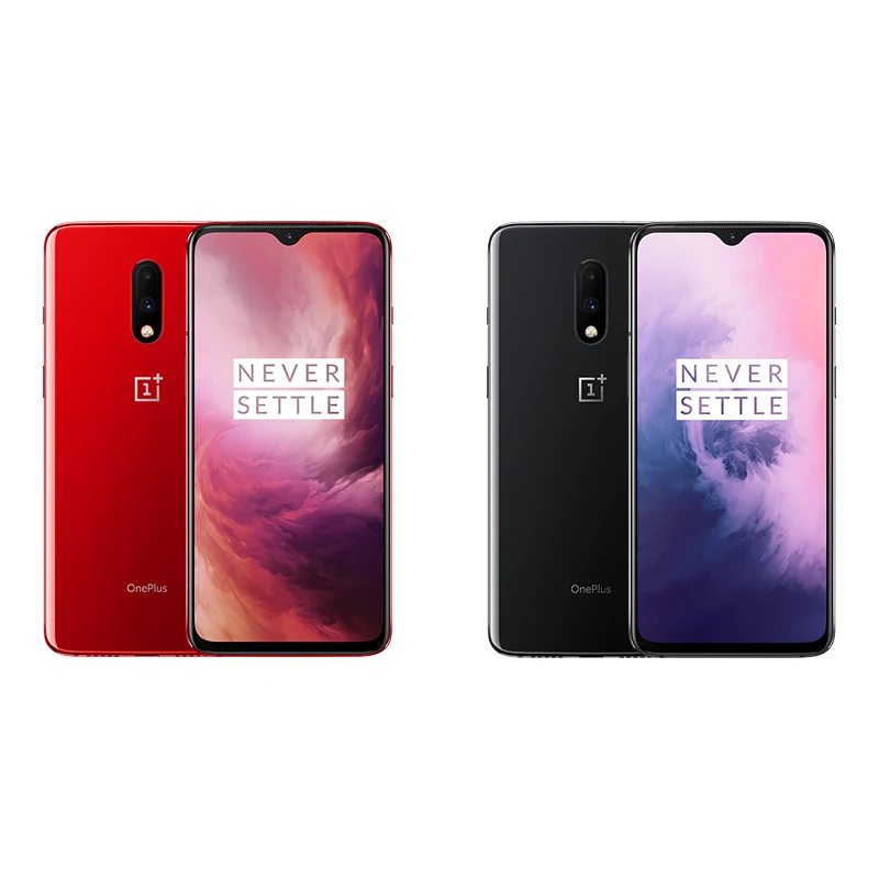 Смартфон Oneplus 7 с глобальной ПЗУ, 8 ГБ, 256 ГБ, Восьмиядерный процессор Snapdragon 855, 6,41 дюймов, AMOLED, 48MP+ 16MP, две камеры, NFC, 3700 мАч, мобильный телефон