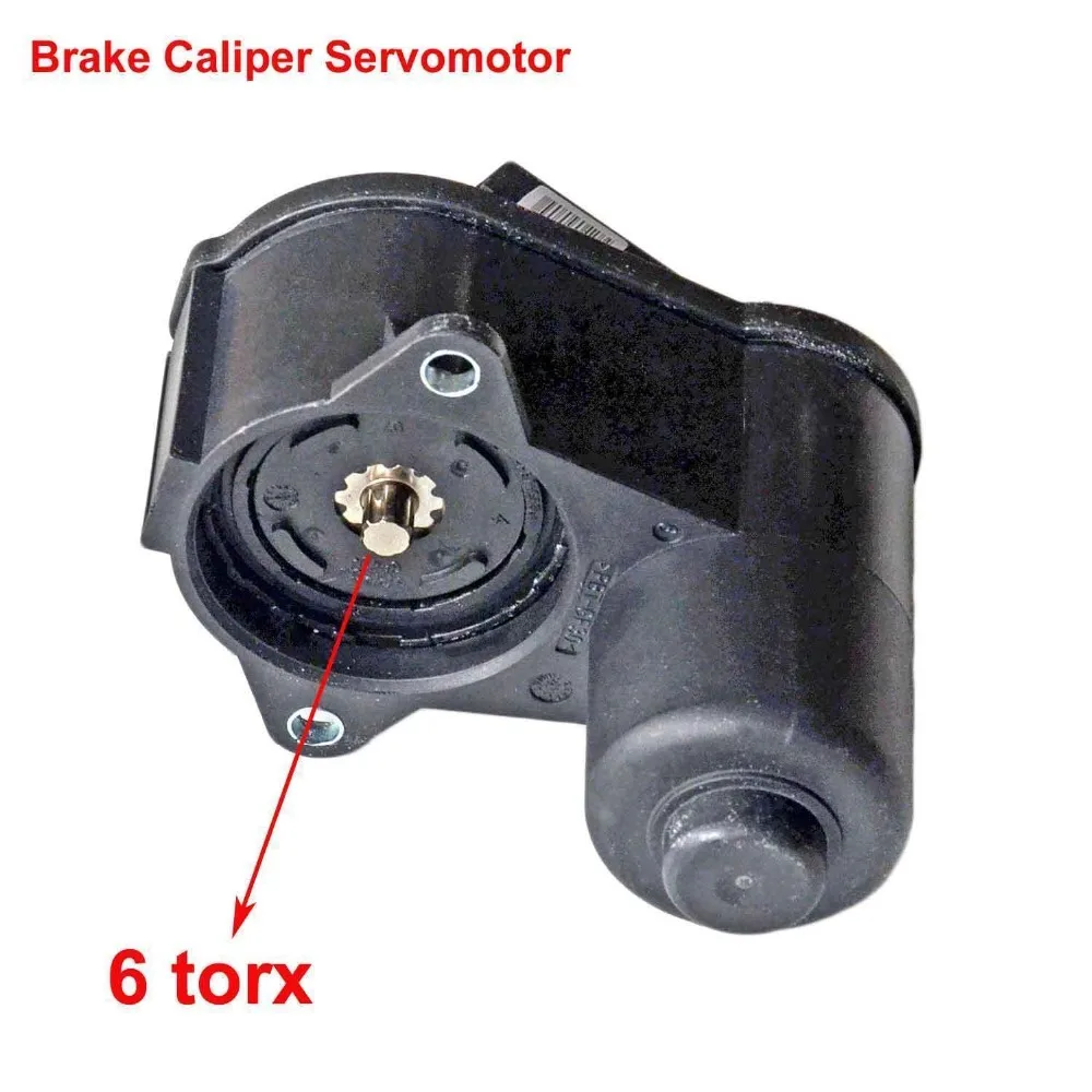 AP01 10 шт. 3C0998281B суппорт ParkingBrake сервомотор 6-зубы для VW Passat B6 B7 Tiguan для Audi A3 CC 3C0998281A 3C0998281