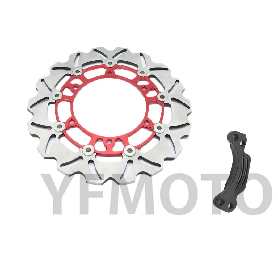 1 Pcs Motorcycle Rear Brake Disc Rotor For TMAX500 TMAX 500 2008 2009 2010 2011 2012 2013 Red Free Shipping 1 pcs motorcycle rear brake disc rotor for tmax500 tmax 500 2008 2009 2010 2011 2012 2013 red free shipping