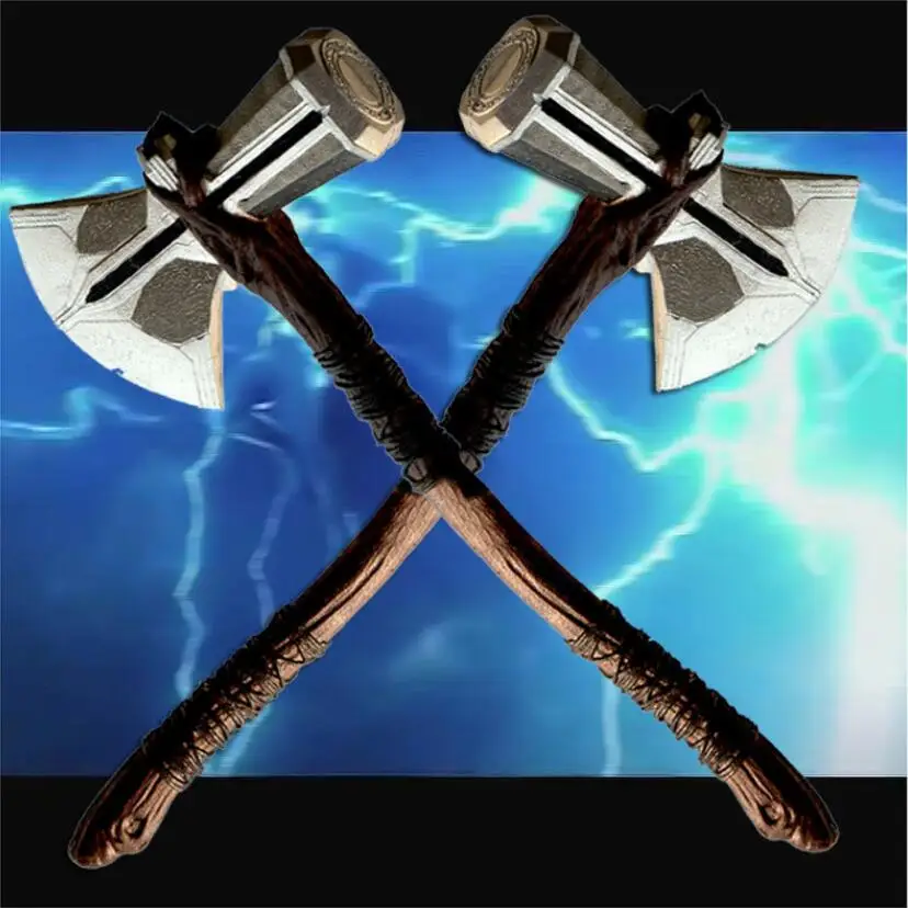 73 см ax assault hammer оружие для косплея ролевая в фильме Thunder Hamme модель из ПУ|Игровые