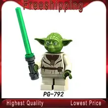 Одиночная PG792 Мастер Йода Звездные войны специальное предложение здание
