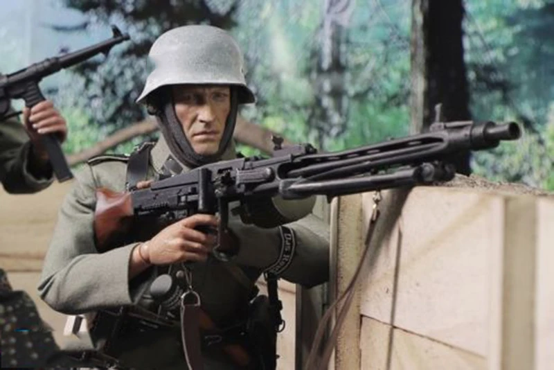 D80130 1/6 масштаб DID WWII German Army Panzer SS PANZER DIYISION DAS REICH MG42 Guner рисунок дисплей полный