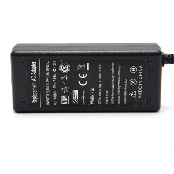 Зарядное устройство для ноутбука 19 в 5 А 2 x мм Toshiba L600 L700 L650 X42J K52J M810 L202 M105 L536 C600 M802