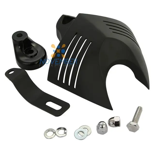 Buy V Shield Motorcycle Bike Horn Cover Billet