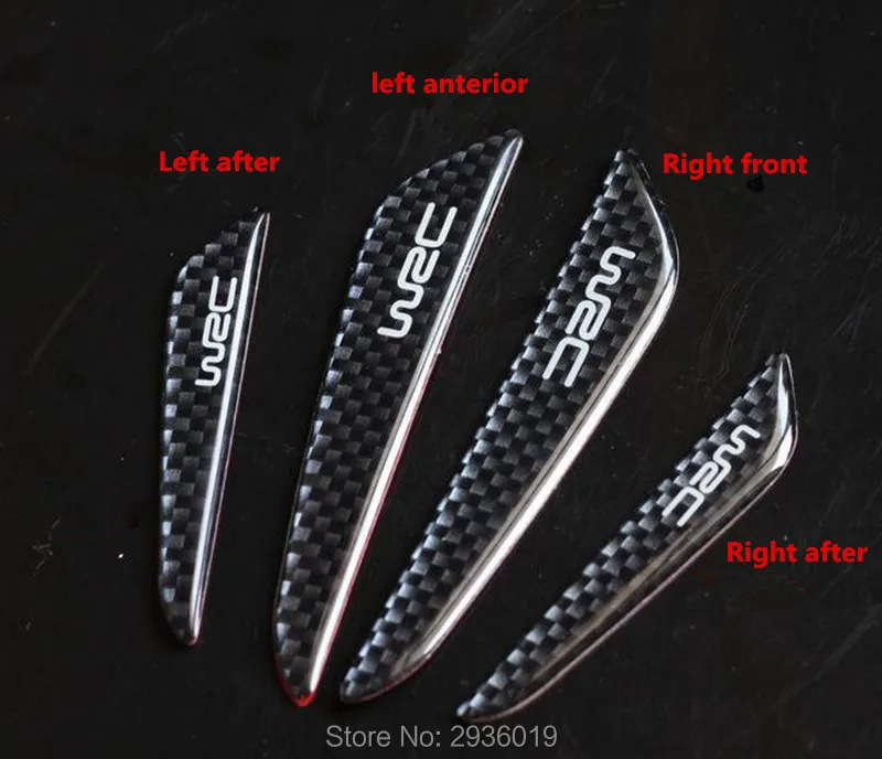4PCS Car styling Door side protection for SEAT cover leon ibiza altea alhambra heater seatpost Accessories | Автомобили и